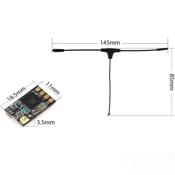 Vente en gros FOXEER ELRS Long 2.4GHz 915/868Mhz Nano pour drones longue portée Mobula7 Mobula6